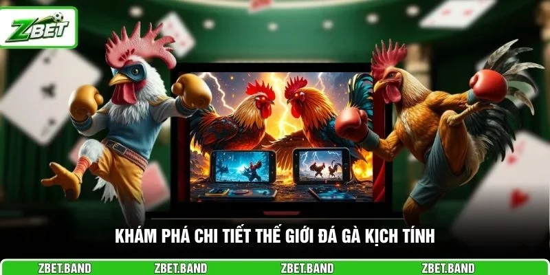 Khám phá chi tiết thế giới đá gà kịch tính