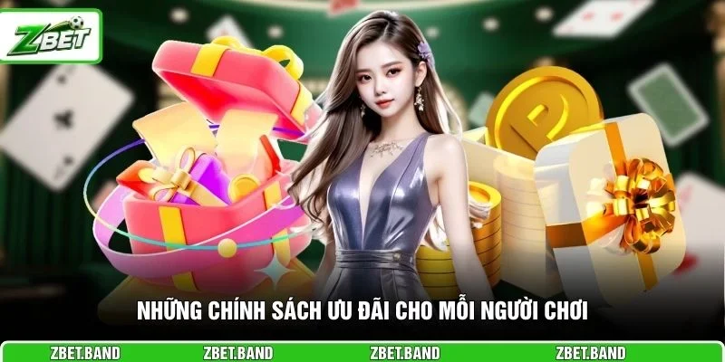 Những chính sách ưu đãi cho mỗi người chơi