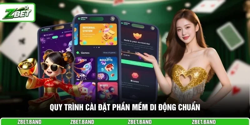 Quy trình cài đặt phần mềm di động chuẩn